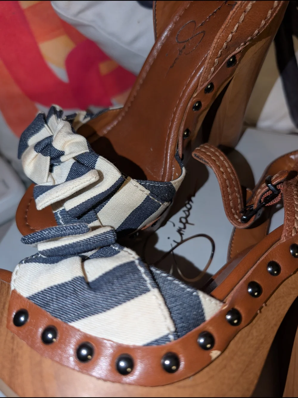 JS Terrii Sailor Stripe Sandal
